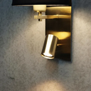 Aplique De Cabecera Bidireccional DORADO