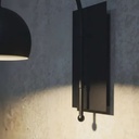 Aplique Bocha caño curvo