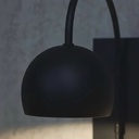 Aplique Bocha caño curvo