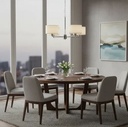 Araña Contemporánea 4 luces