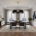 Araña Contemporánea 5 luces