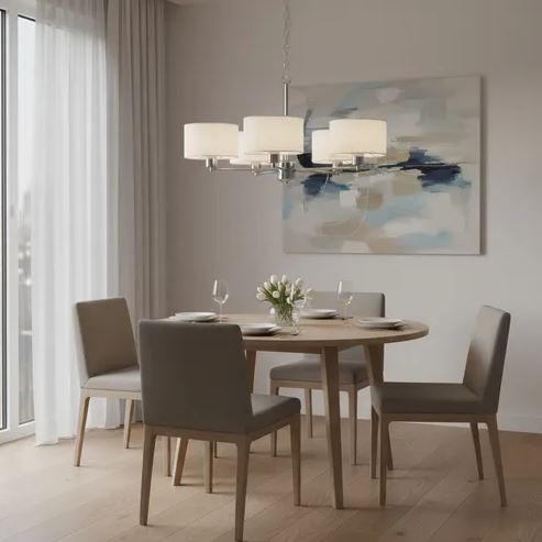 Araña Contemporánea 5 luces